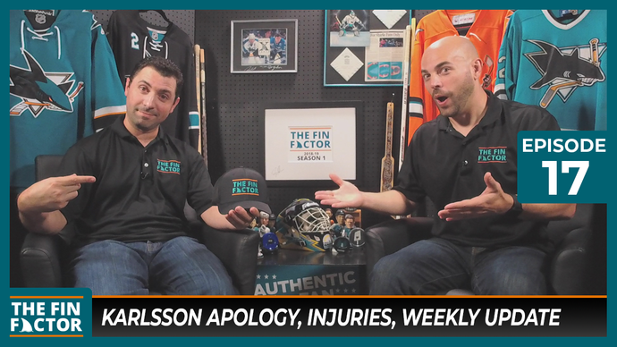 Episode 17: Karlsson Apology, Injuries, Weekly Update