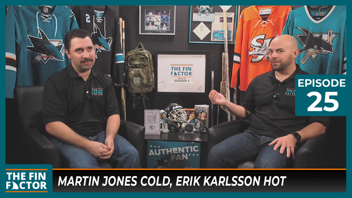 Episode 25: Martin Jones Cold, Erik Karlsson Hot