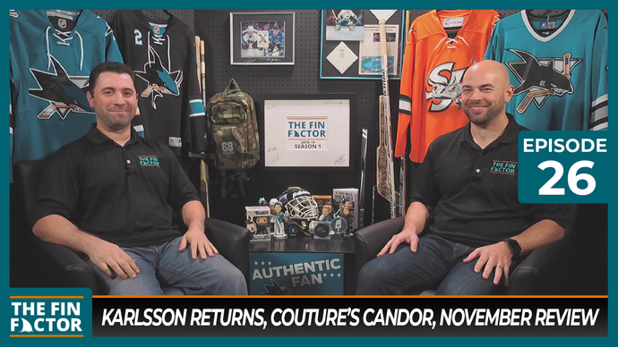 Episode 26: Karlsson Returns, Couture’s Candor, November Review