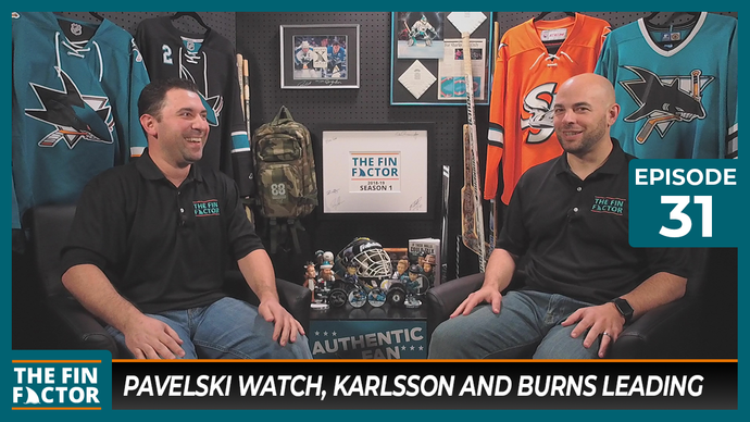 Episode 31: Pavelski Watch, Karlsson and Burns Leading
