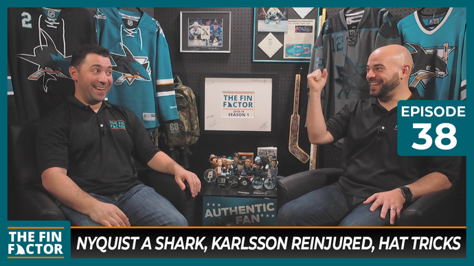 Episode 38: Nyquist a Shark, Karlsson Reinjured, Hat Tricks