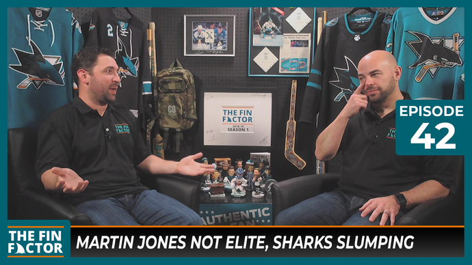 Episode 42: Martin Jones Not Elite, Sharks Slumping