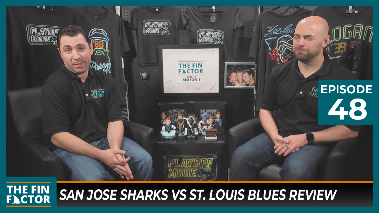 Episode 48: San Jose Sharks vs St. Louis Blues Review