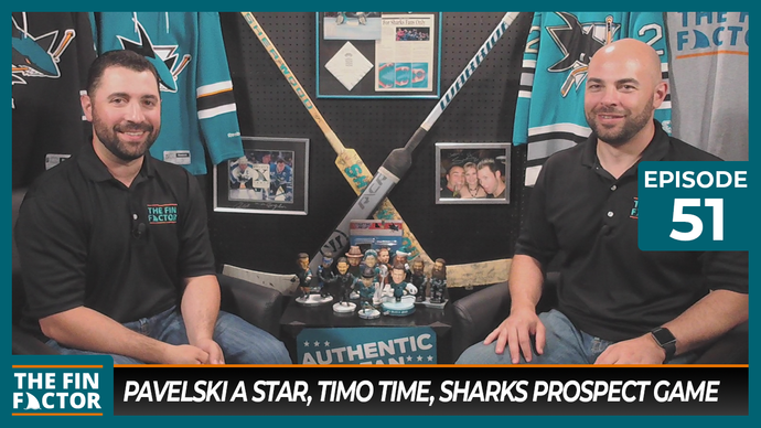Episode 51: Pavelski a Star, Timo Time, Sharks Prospect Game