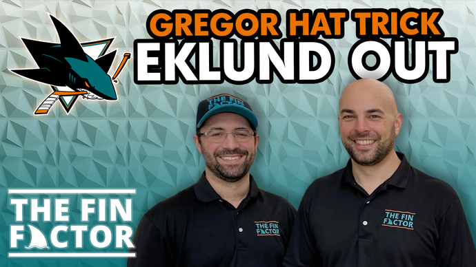 Episode 178: Sharks' Winning Streak, Gregor's Hat Trick, Eklund's Surgery