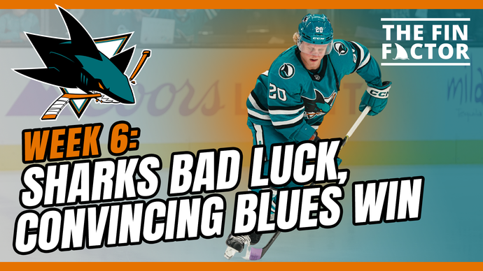 Episode 189: Sharks Bad Luck, Convincing Blues Win