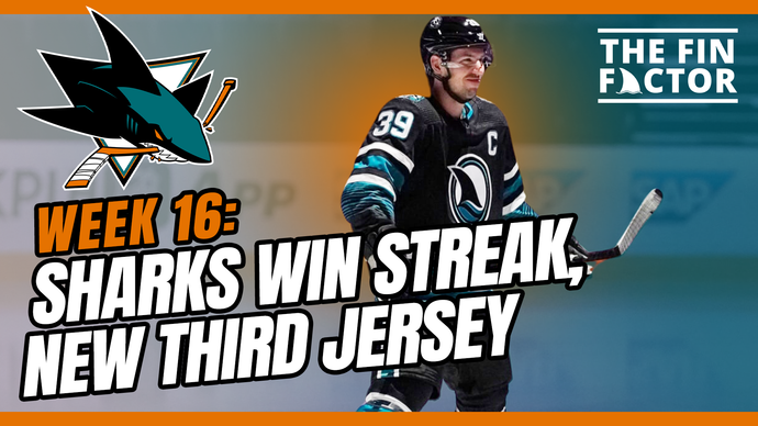 Episode 199: San Jose Sharks Win Streak, New Third Jersey