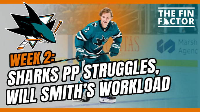 Episode 221: Sharks PP Struggles, Will Smith’s Workload