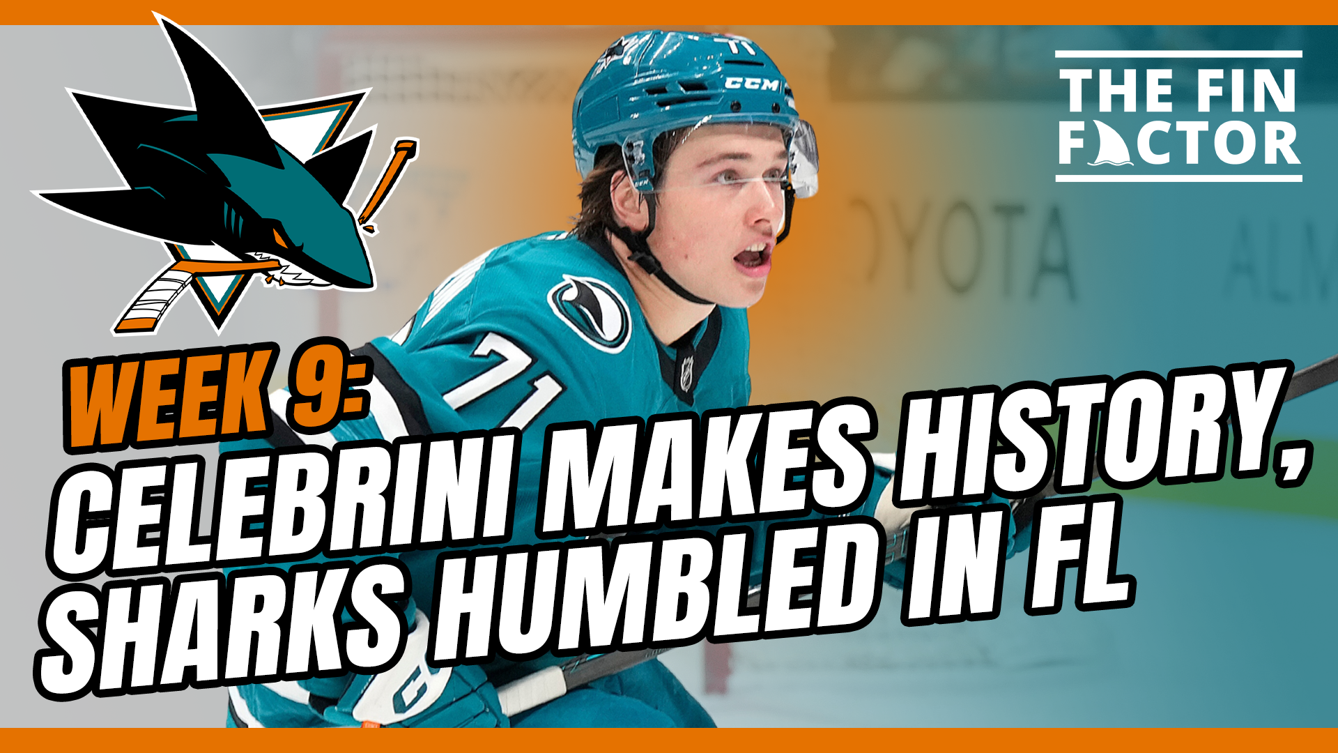 Episode 228: Celebrini Makes History, Sharks Humbled in FL